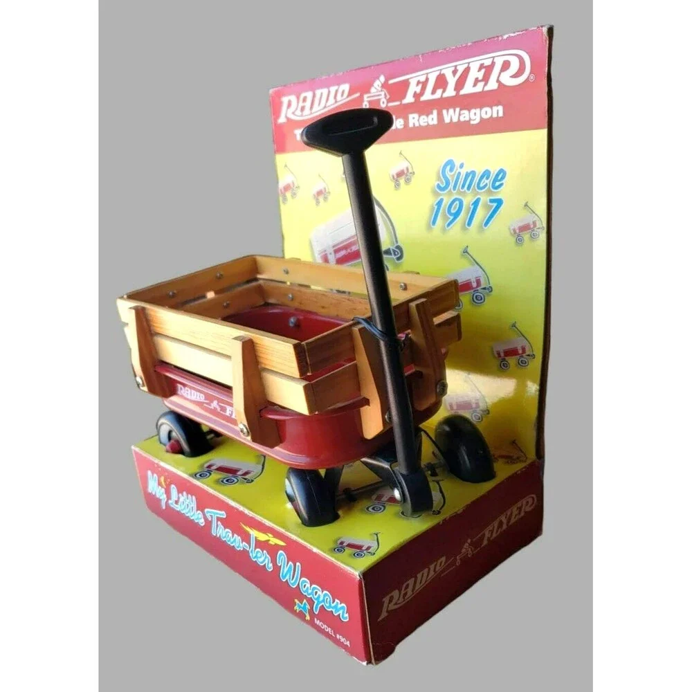 VTG 1998 Radio Flyer The Original Little Red Wagon My Little Trav-ler Wagon #904